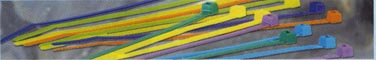 cable wire tie ties color colors brown red orange yellow green blue gray