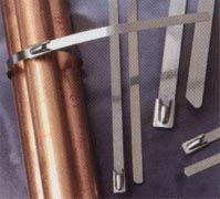 stainless steel ties suited for hazardous environments