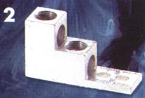 stacked electric cable lug lugs 350t-2 600t-2