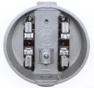 fp fisher pierce n4afa fpn4afa outdoor 4 jaw meter socket for photoelectric photocell control