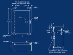 Type 3R Large NEMA Weatherproof Outdoor Cabinets Boxes Enclosures Housing 